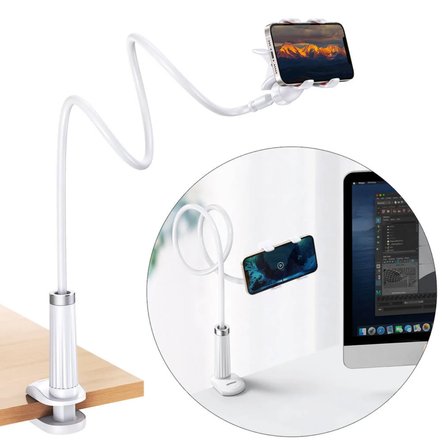 Soporte Multifuncion Flexible Blanco — foto 2