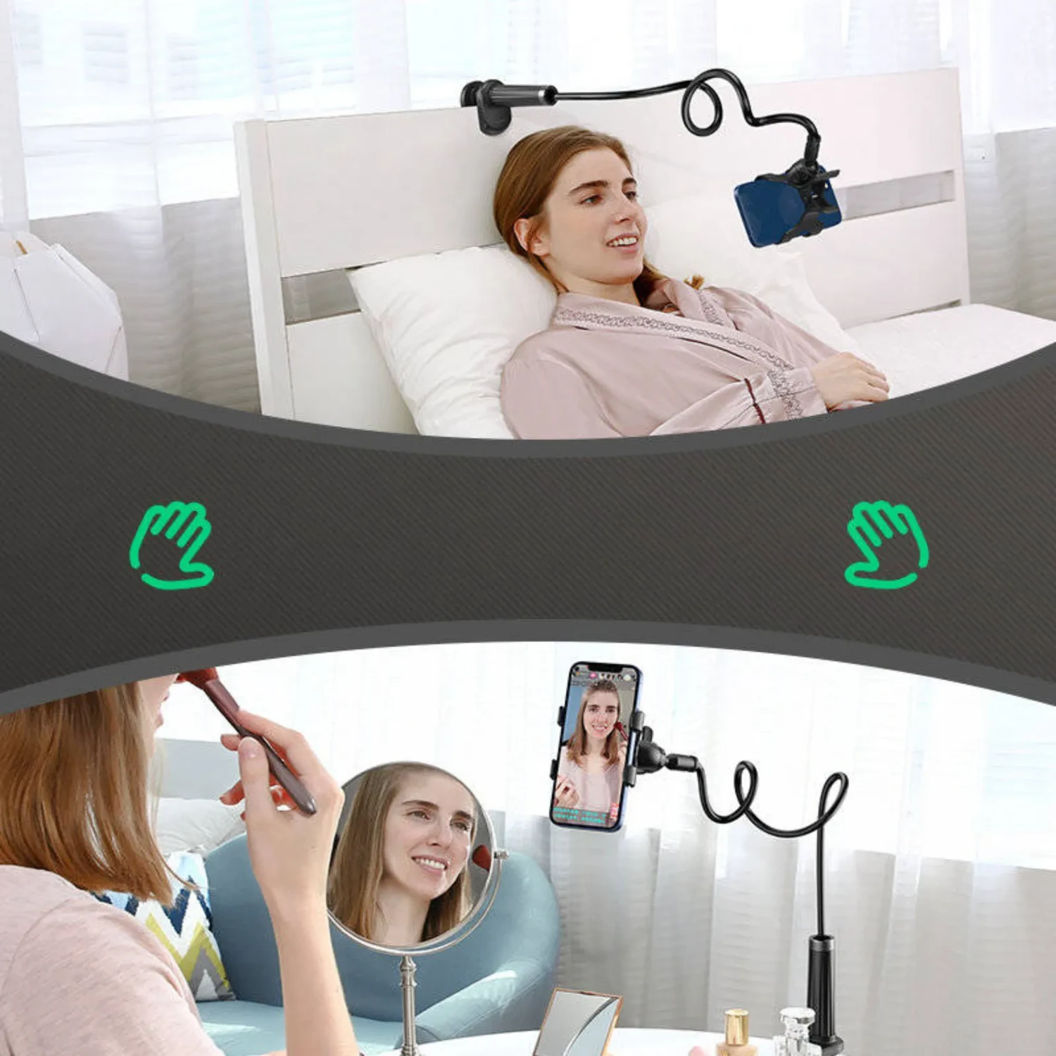 Soporte Multifuncion Flexible Blanco — foto 4