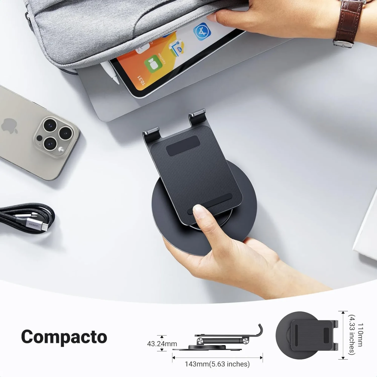 Soporte para Celular Ugreen 360° — foto 8