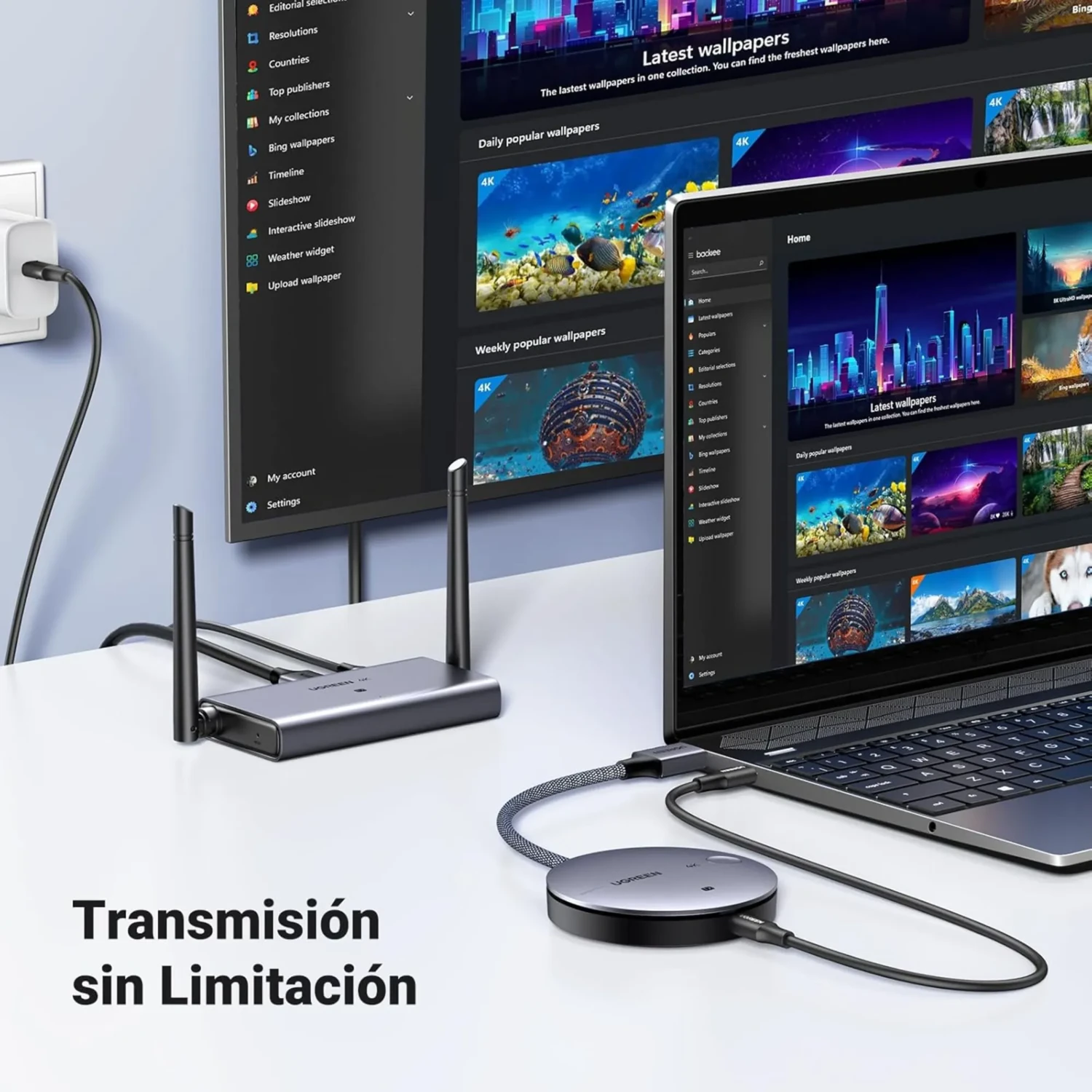 Transmisor HDMI 4K Inalambrico — foto 2