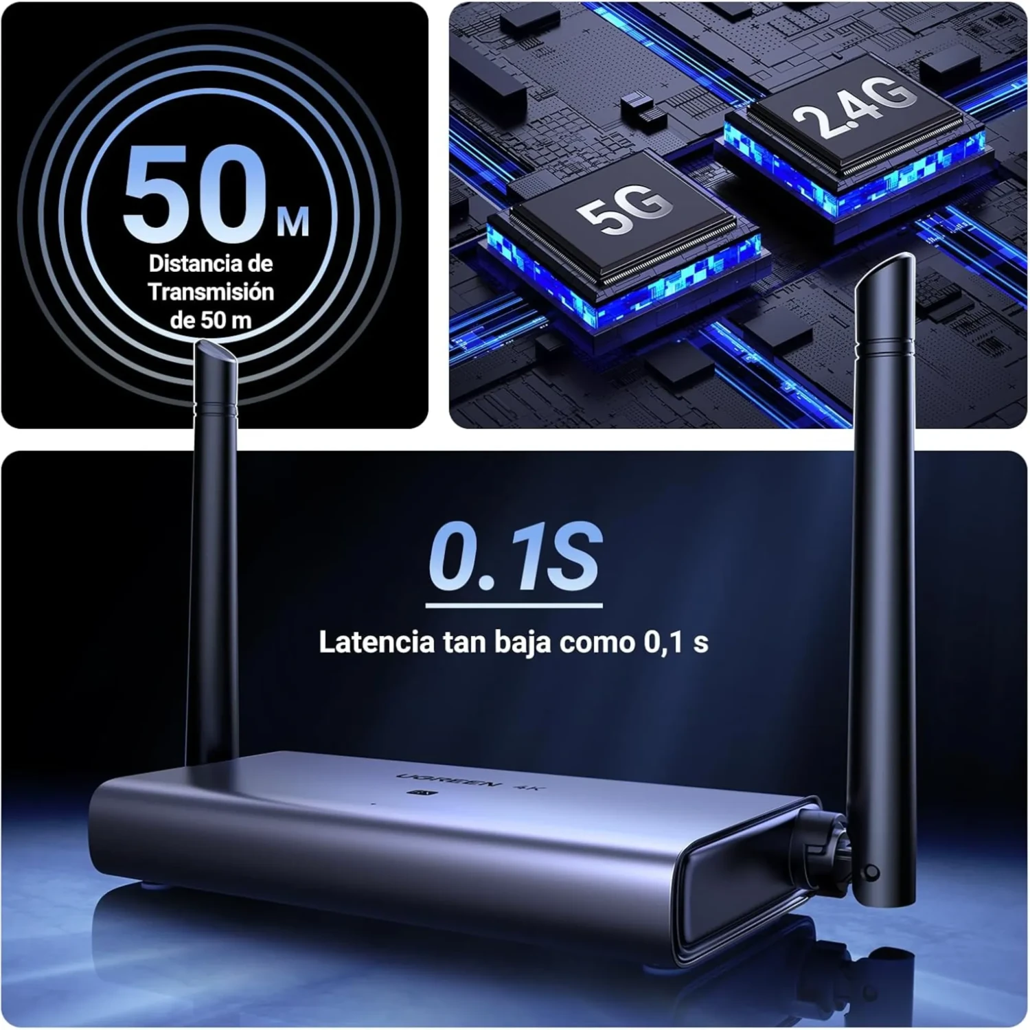Transmisor HDMI 4K Inalambrico — foto 7
