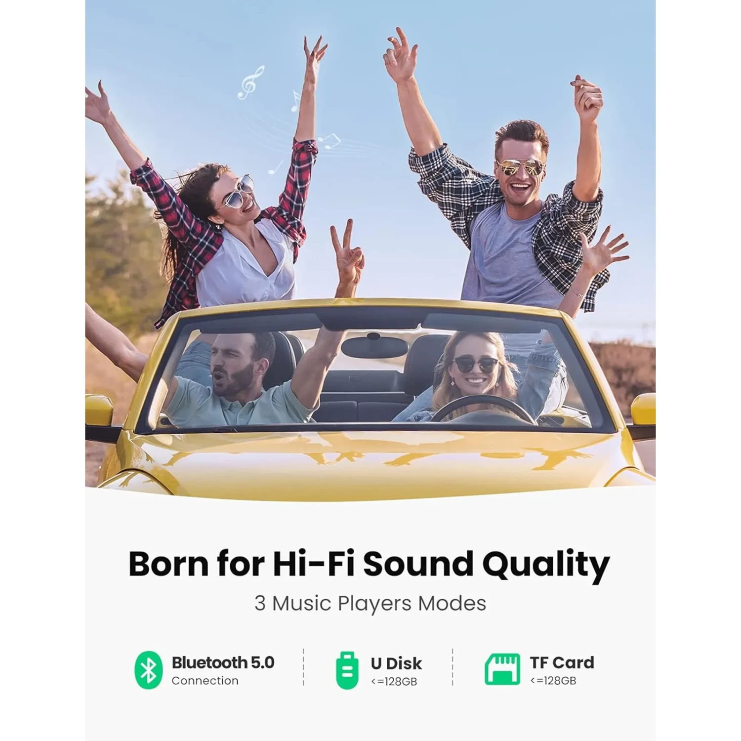 Transmisor Bluetooth 5.0 para Coche — foto 4
