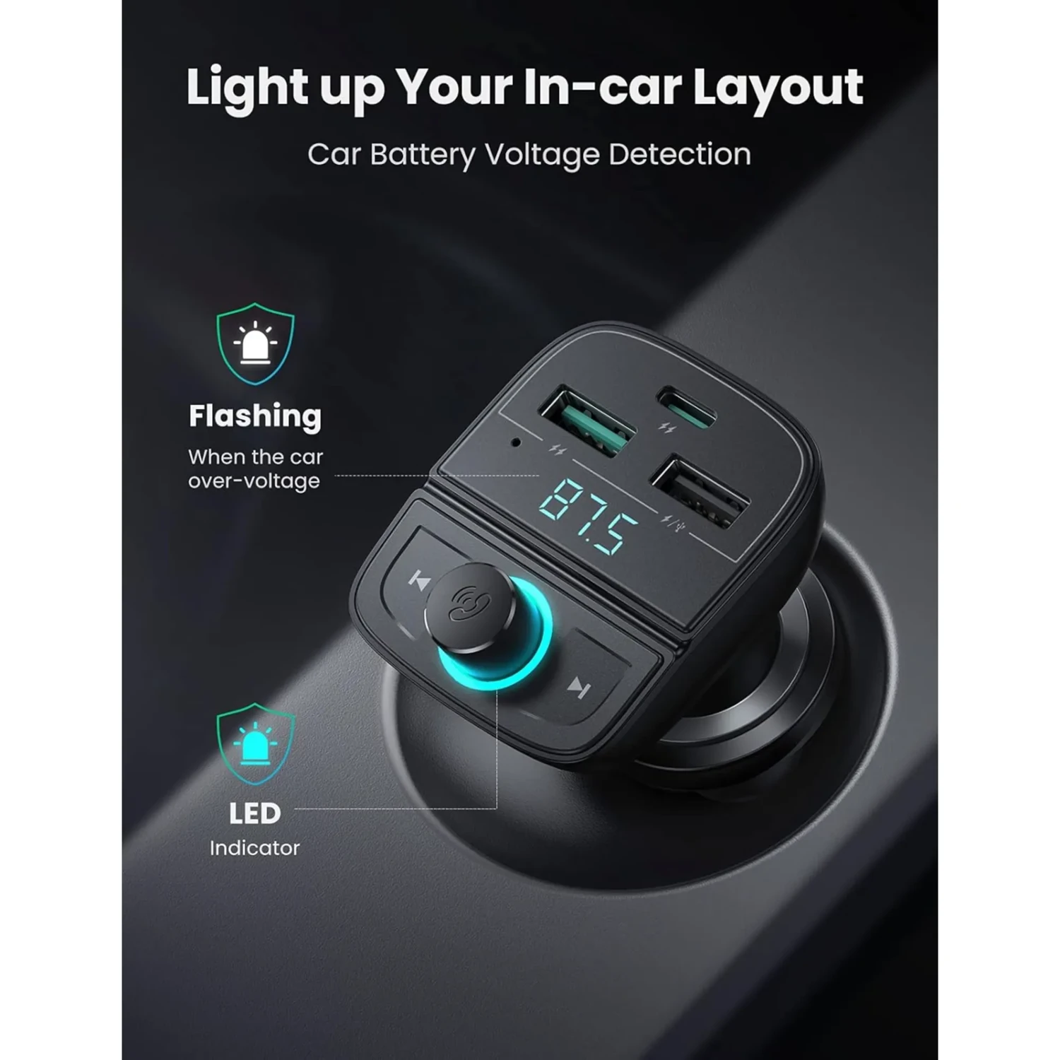 Transmisor Bluetooth 5.0 para Coche — foto 7