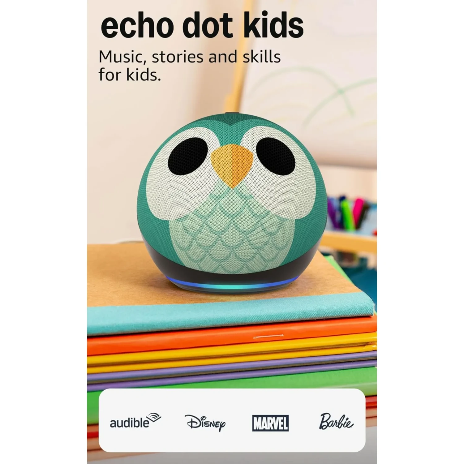 Alexa Echo Dot Kids 5ta Gen Buho — foto 2
