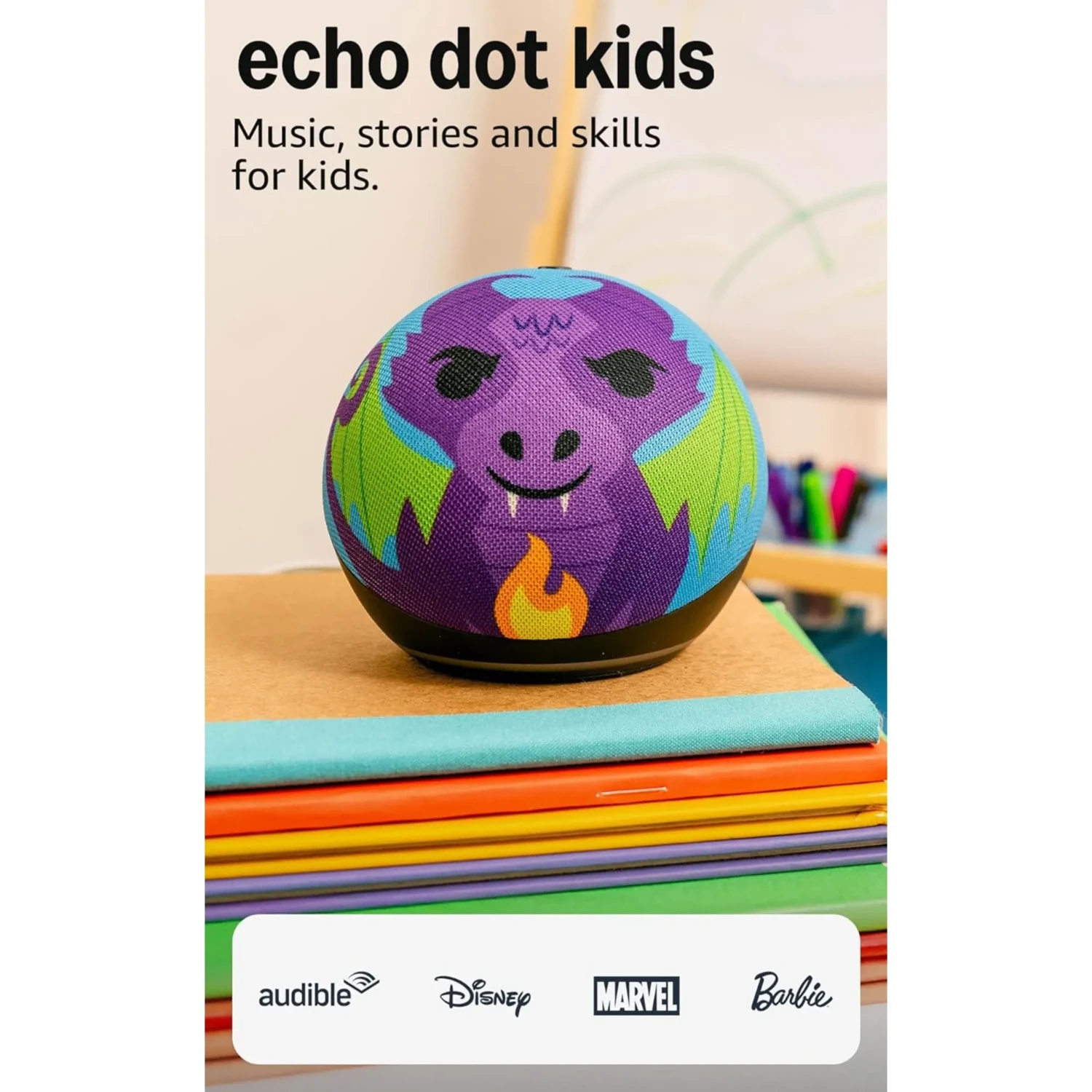 Alexa Echo Dot Kids 5ta Gen Dragon — foto 2