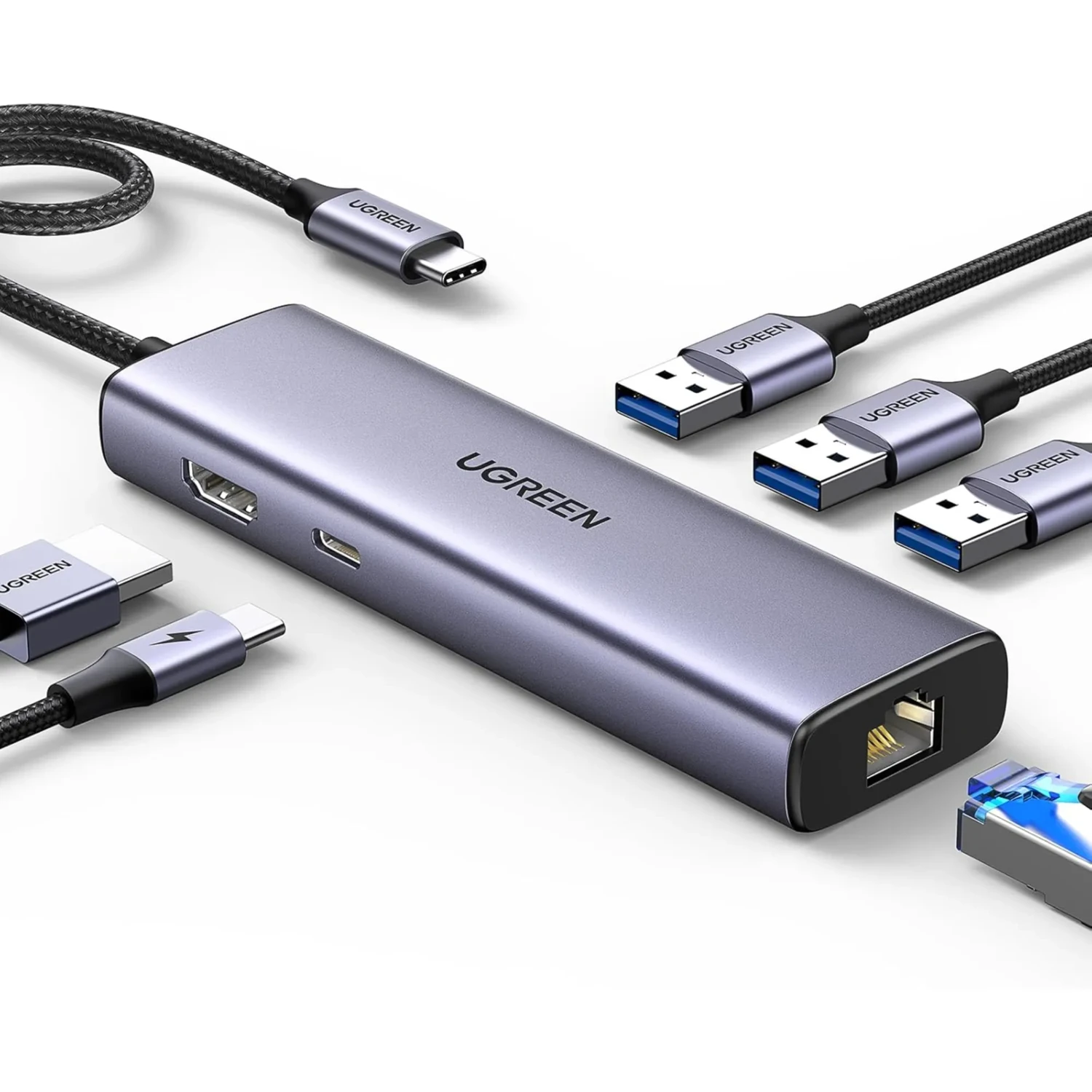 Ugreen Revodok Hub Usb-c 6en1 — foto 1