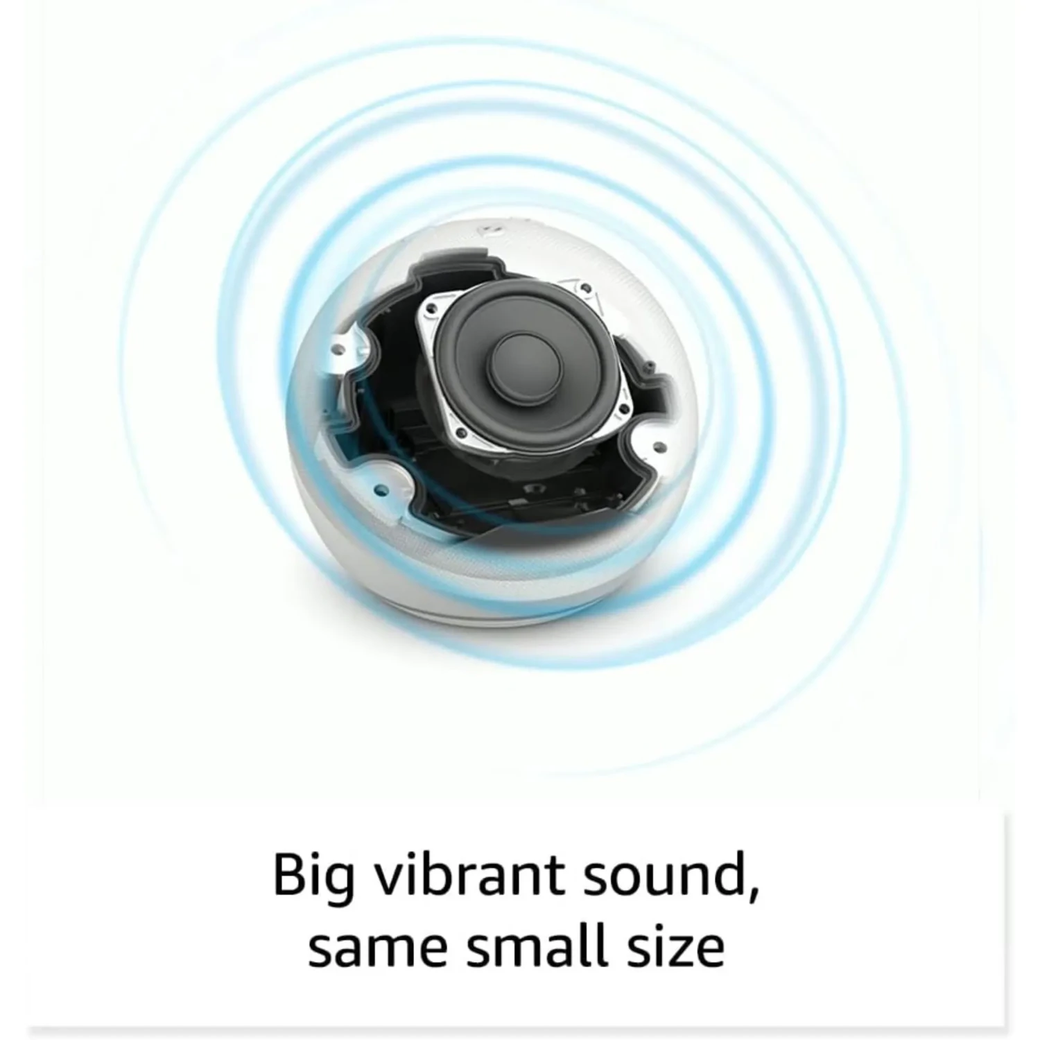 Alexa Echo Dot 5ta Gen - Blanco Glaciar — foto 3