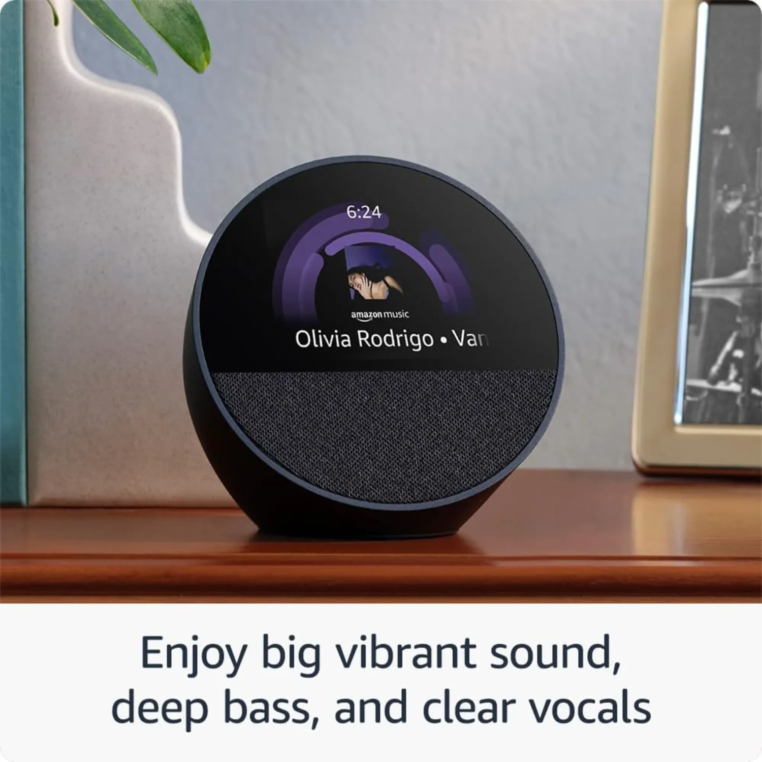 Amazon Alexa Echo Spot 2024 Azul Oceano — foto 4