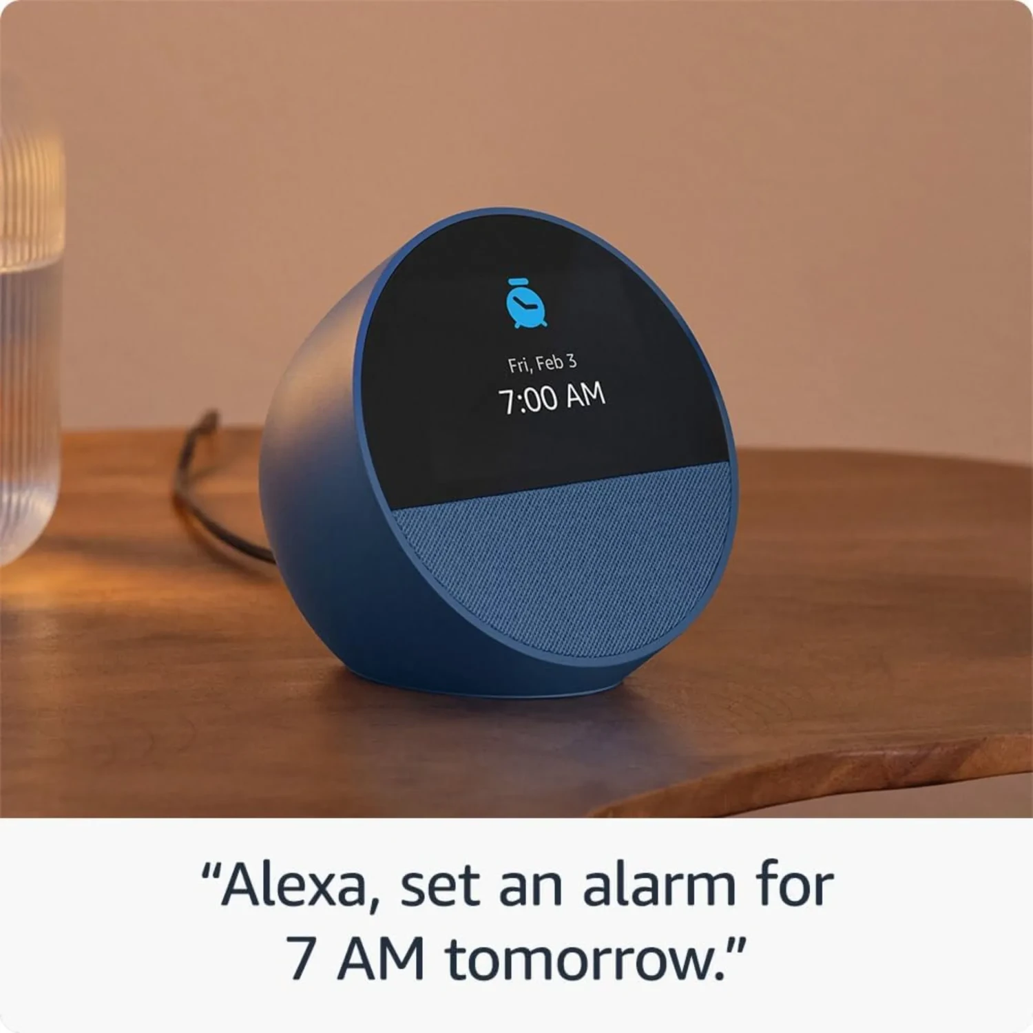 Amazon Alexa Echo Spot 2024 Azul Oceano — foto 5