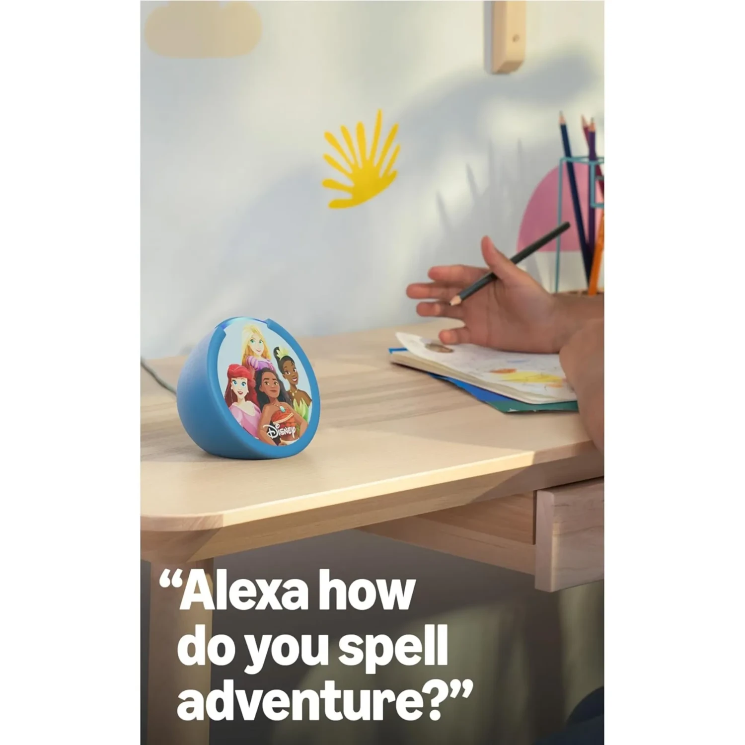 Amazon Echo Pop Kids Princesa Disney — foto 6