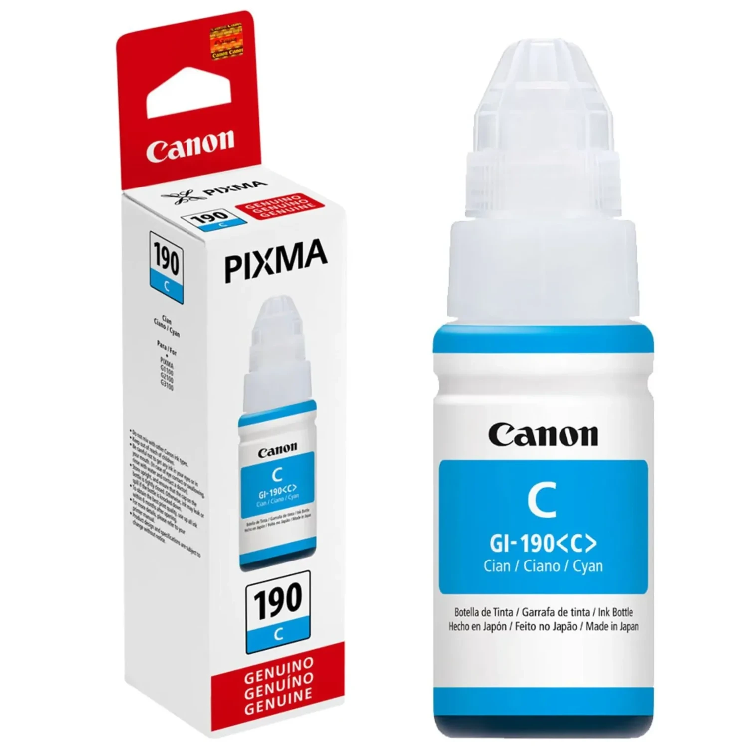 Tinta Gi-190 Canon Color Cyan — foto 1