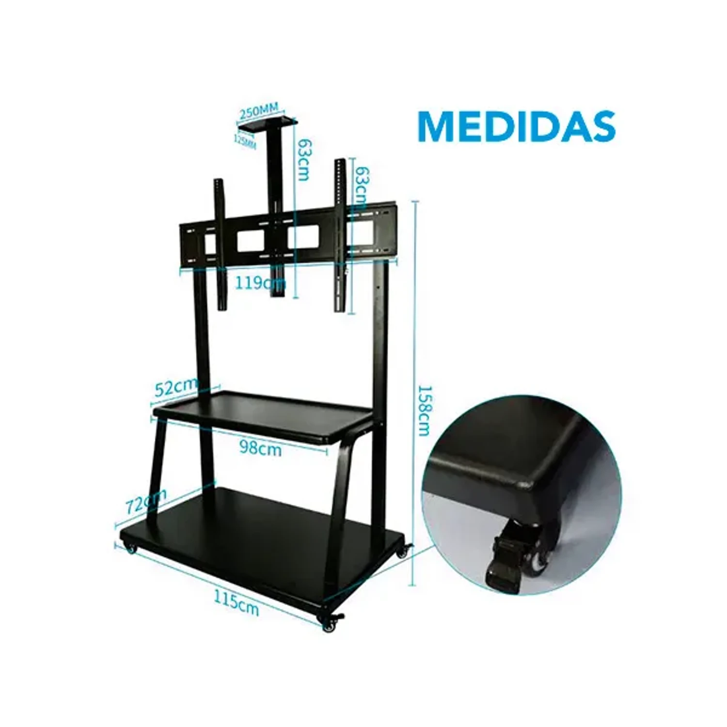 Rack Pedestal para TV de 40"-100" — foto 3