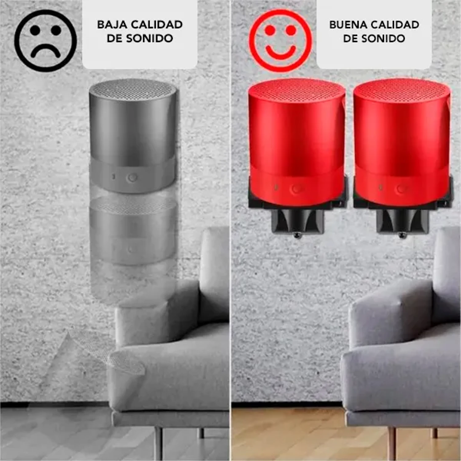 Soporte de Pared para Altavoz 5,3" A11" — foto 6