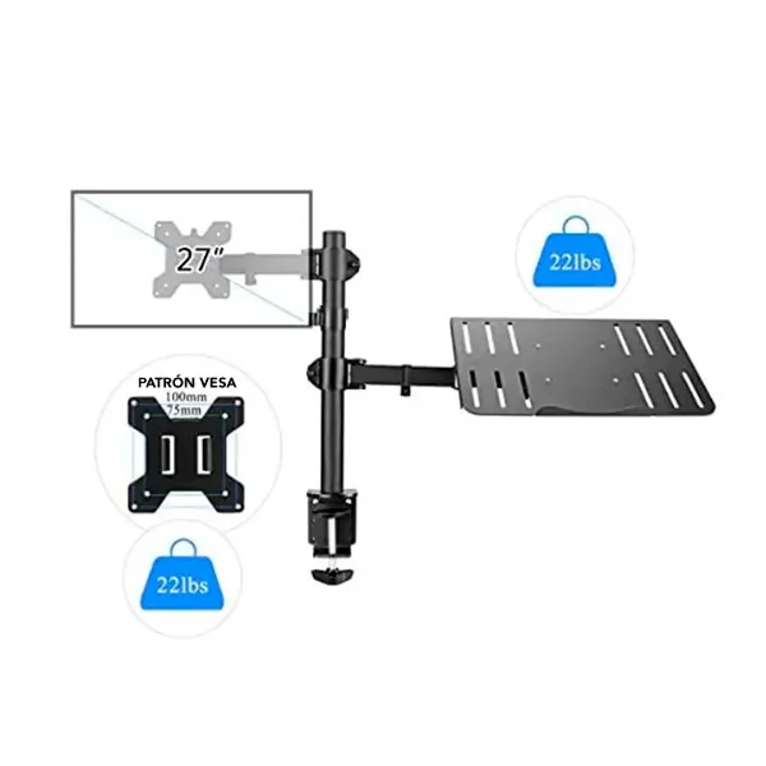 Soporte de Monitor de 27'' + Portatil — foto 5