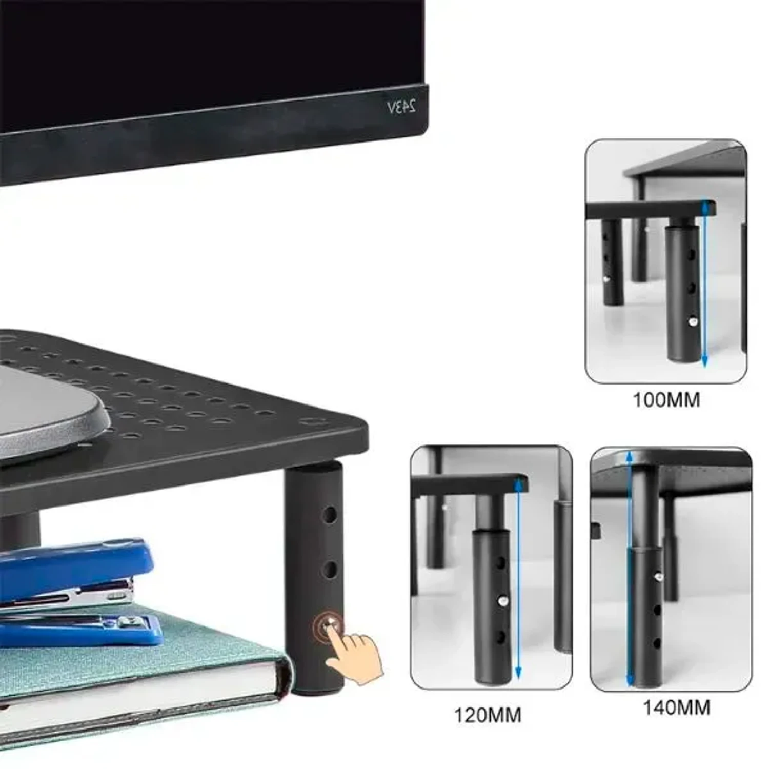 Soporte de Monitor de 3 Niveles — foto 5