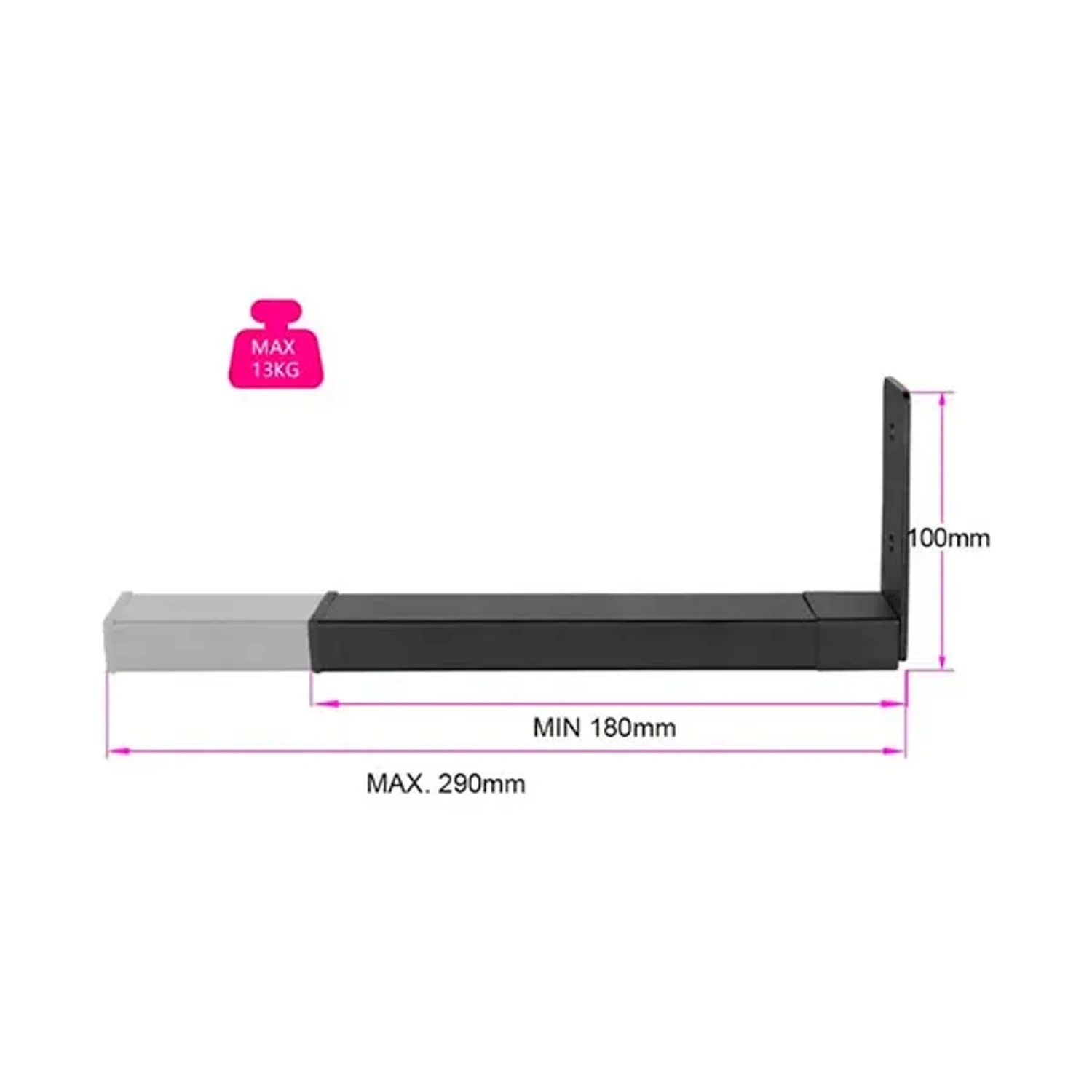 Soporte de Pared para Barra de Sonido — foto 3