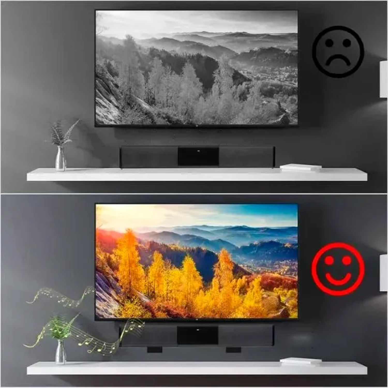 Soporte de Pared para Barra de Sonido — foto 6