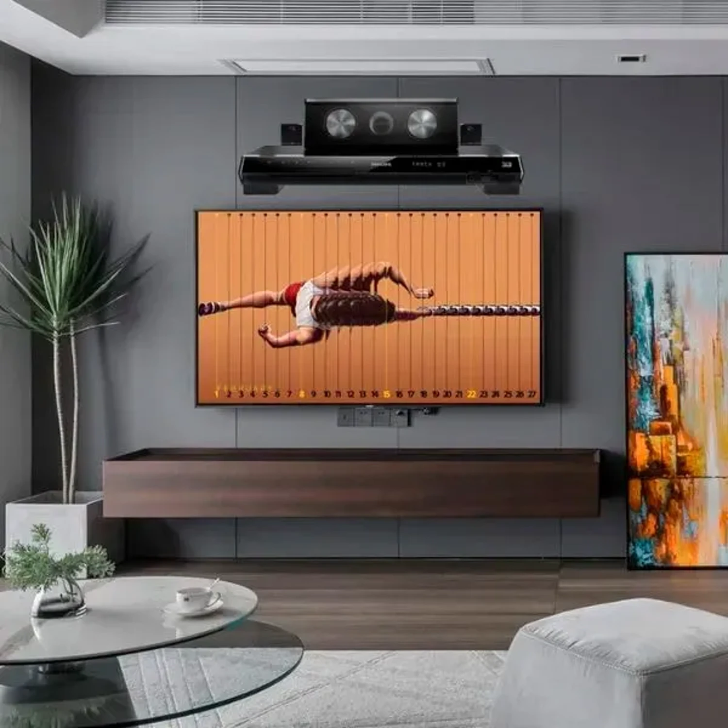 Soporte de Pared para Barra de Sonido — foto 7