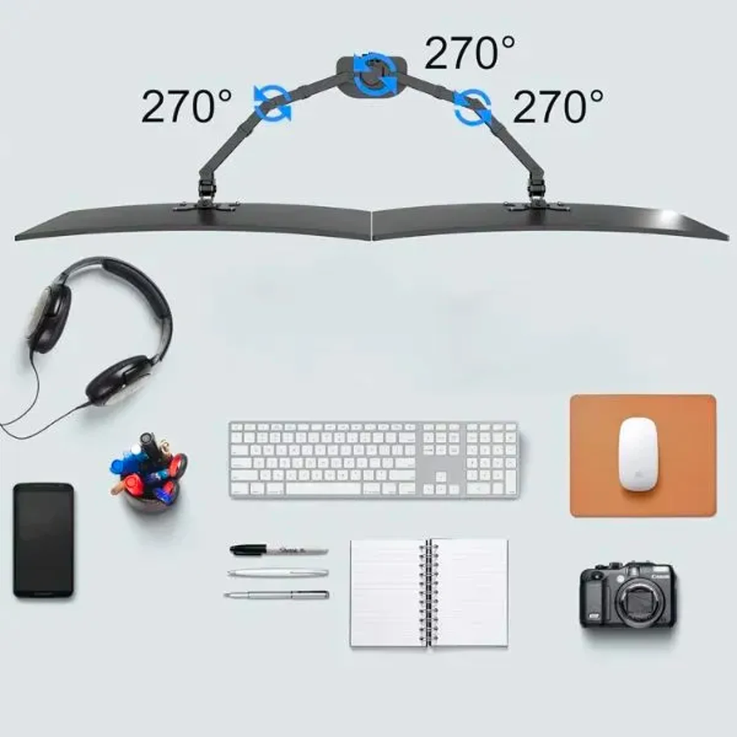 Soporte Doble para Monitores de 27'' — foto 9
