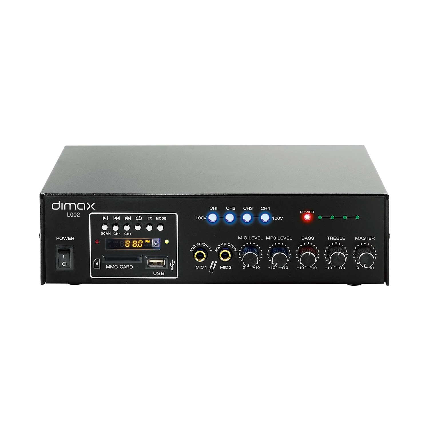 Amplificador de Megafonía con Mp3 55w — foto 1