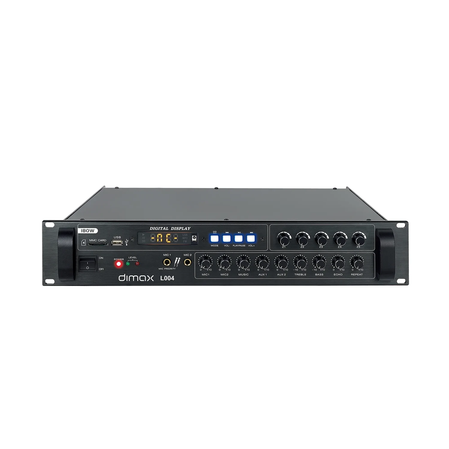 Amplificador para Megafonía con Mp3 180w — foto 1