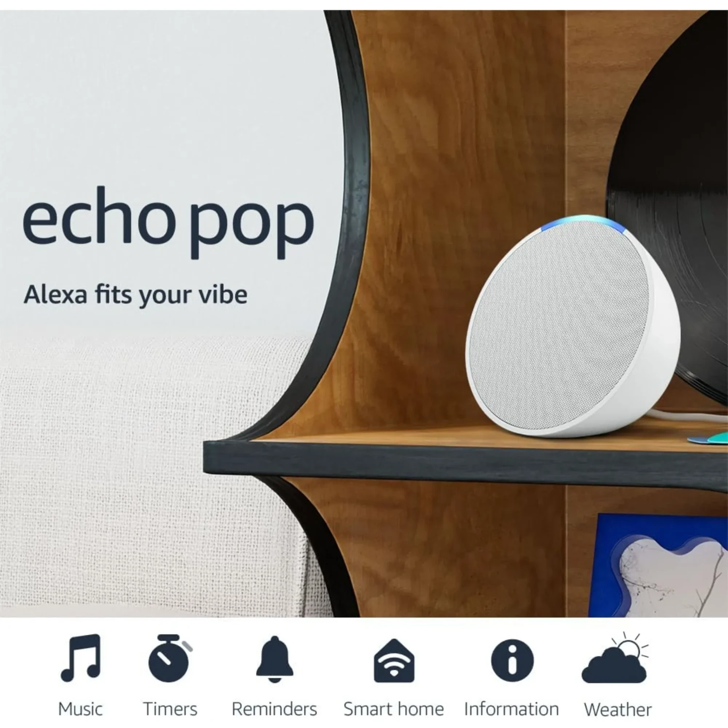 Amazon Alexa Echo Pop 1 Gen - — foto 2