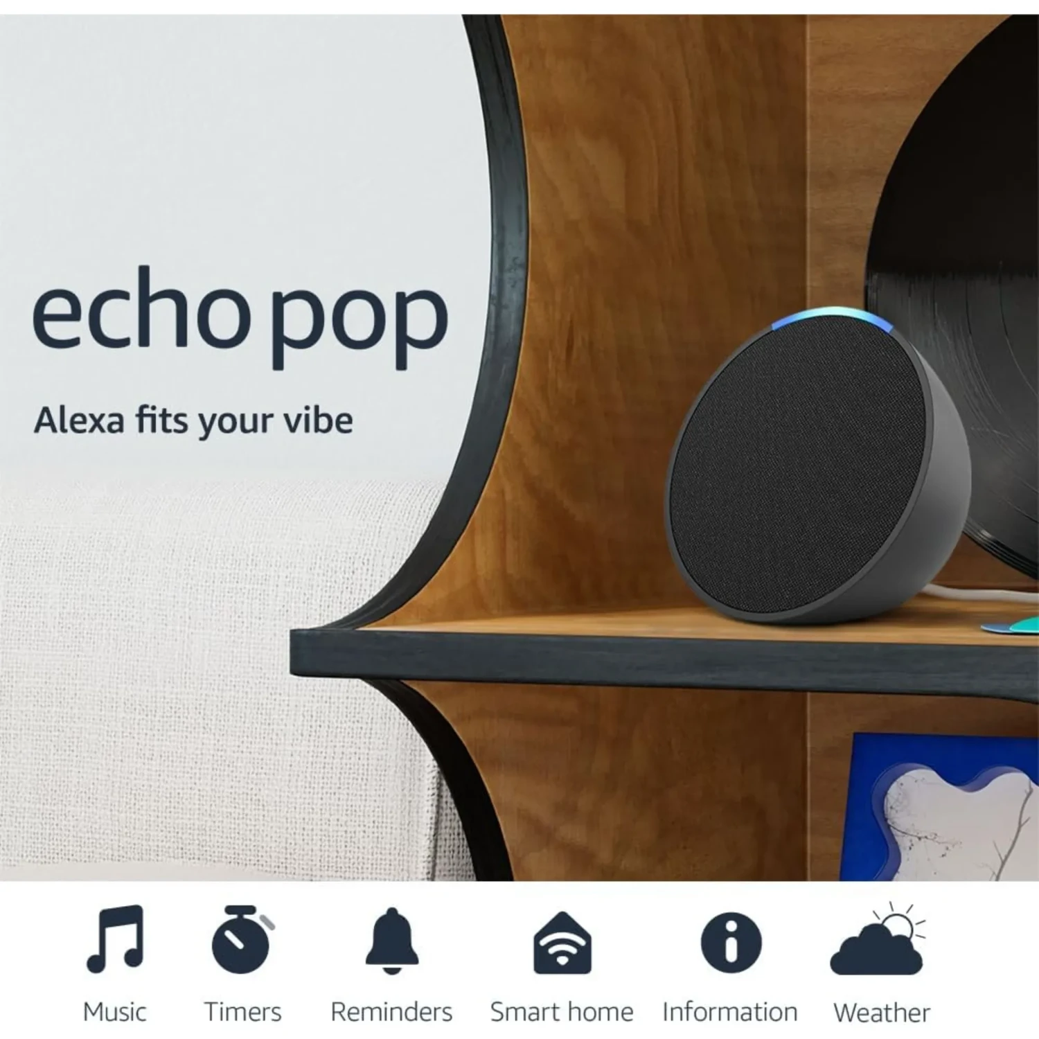 Amazon Alexa Echo Pop 1 Gen - — foto 9