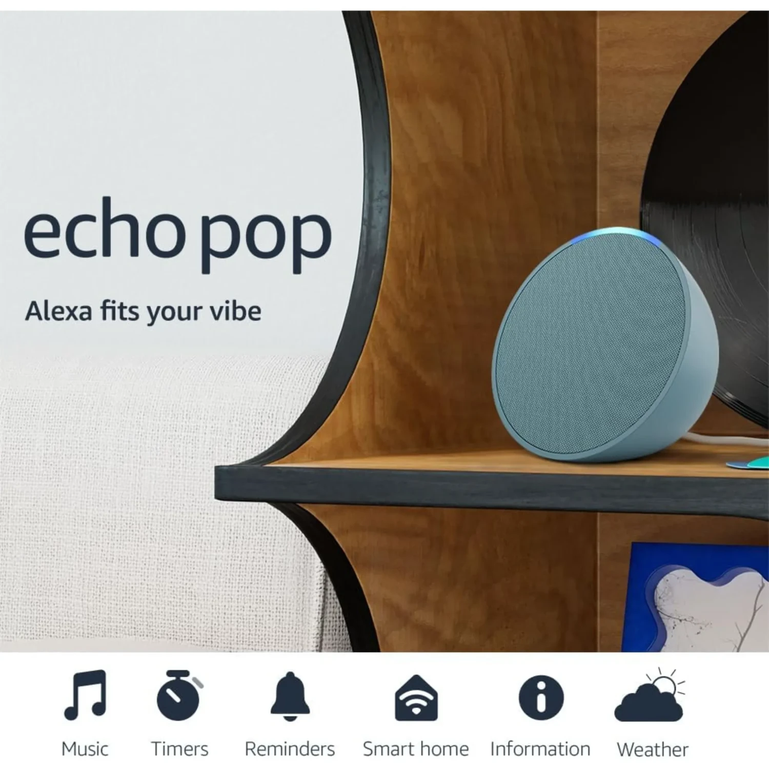Amazon Alexa Echo Pop 1 Gen - — foto 16