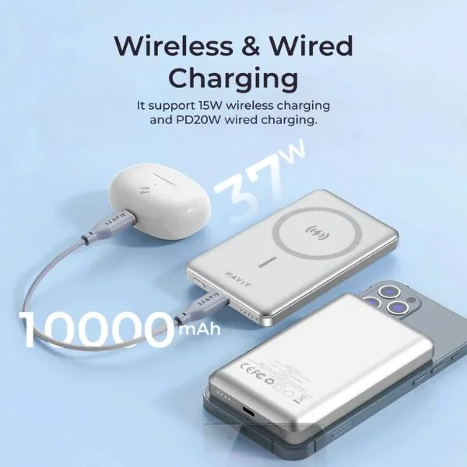 Power Bank Inalambrico 10000mah — foto 9